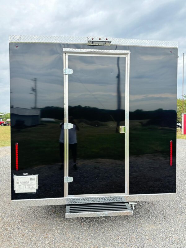 Food Trailer Black 8'x16’