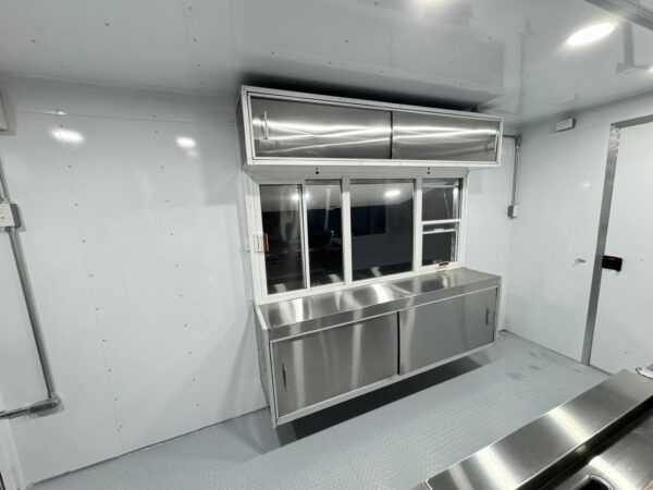 Food Trailer Black 8'x16’