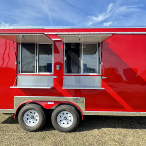 Red Food Trailer