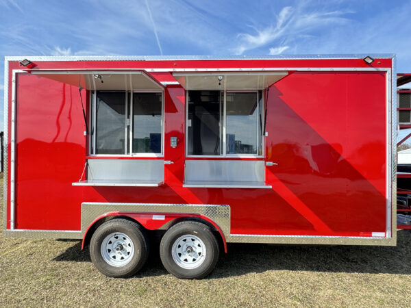 Red Food Trailer