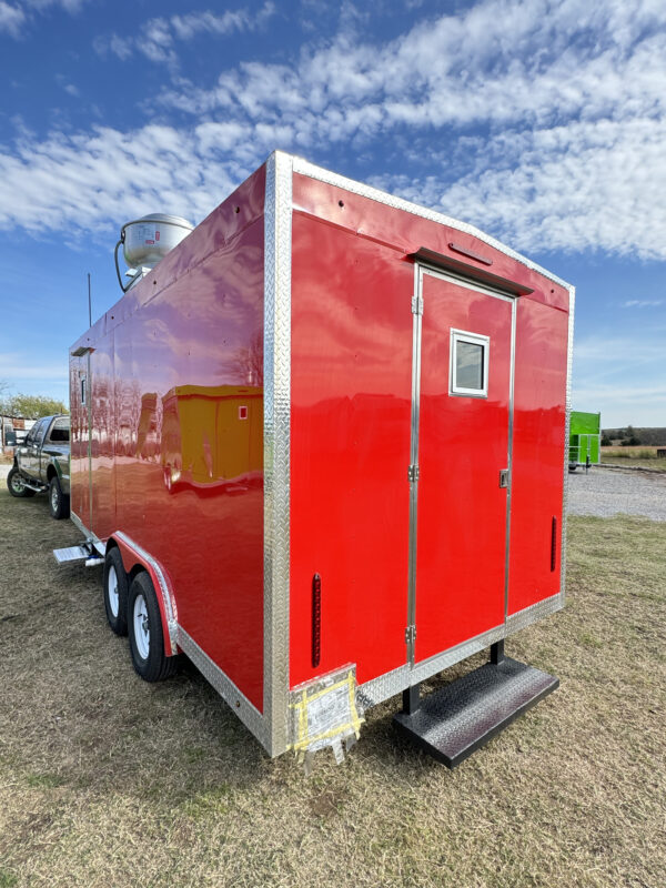 Red Food Trailer for Sale