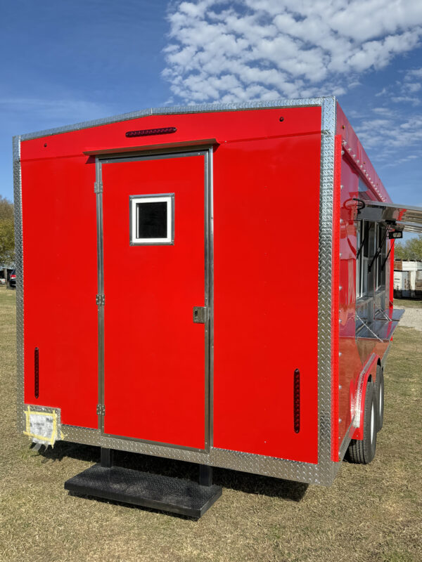 Red Food Trailer for Sale