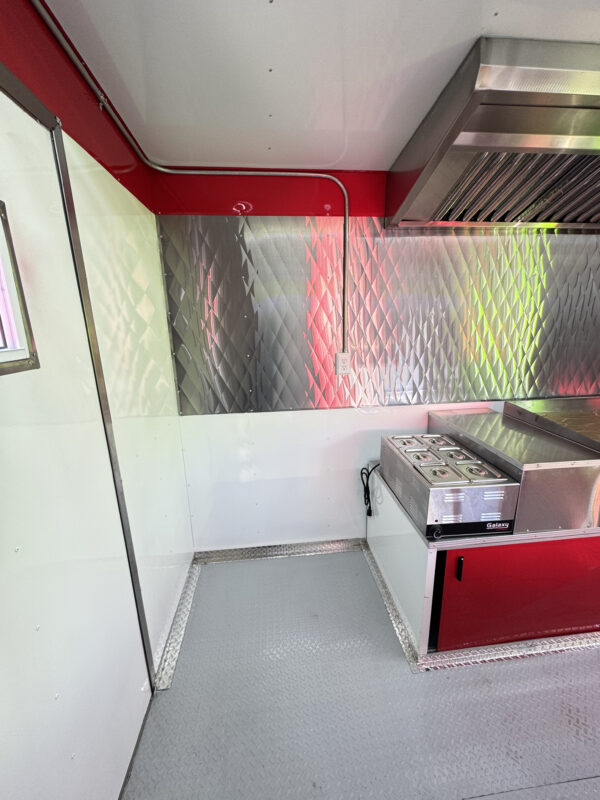 Red Food Trailer for Sale