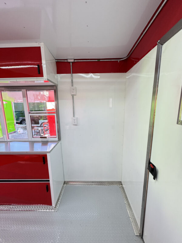 Red Food Trailer for Sale