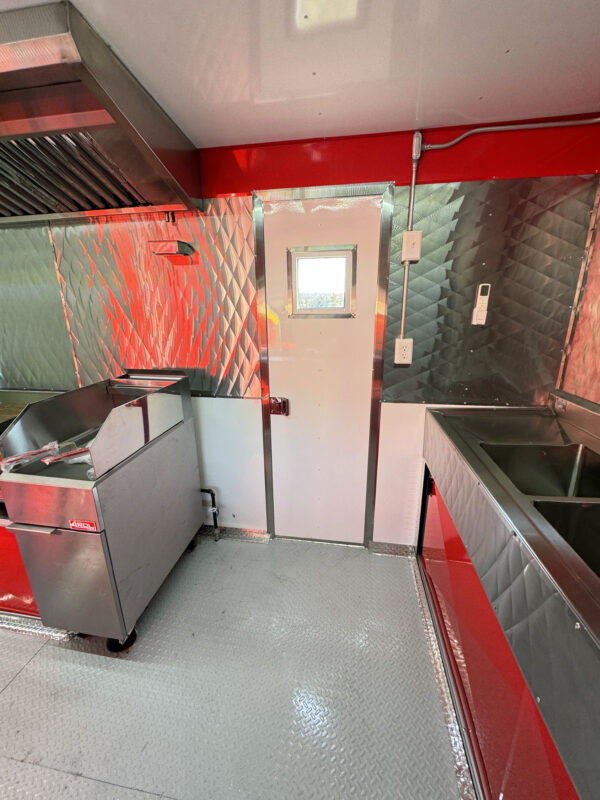 Red Food Trailer for Sale