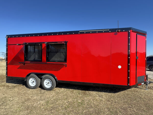 Red Food Trailer 8'x20' - Image 3