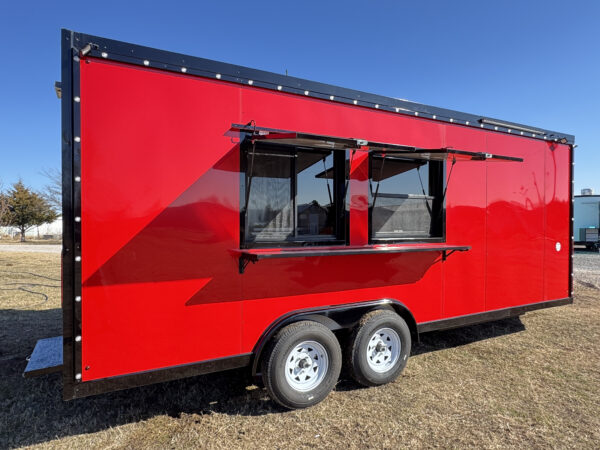 Red Food Trailer 8'x20' - Image 4