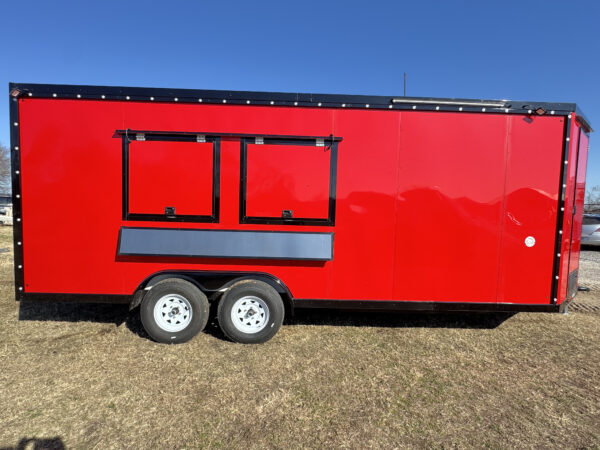 Red Food Trailer 8'x20' - Image 7