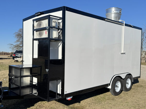 White Food Trailer 8x16 - Image 5