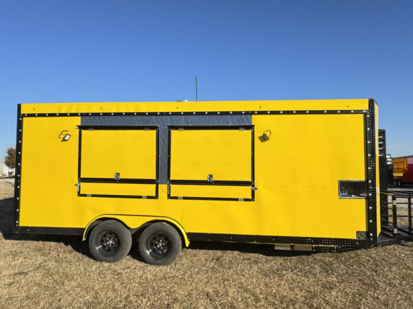 Yellow Food Trailer 8X20 - Image 3