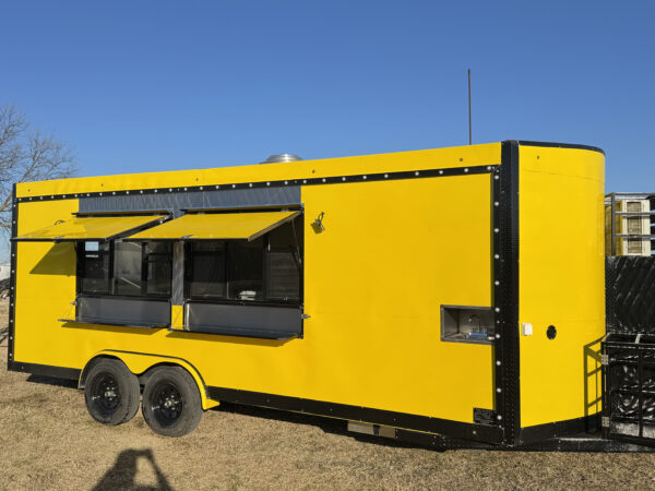 Yellow Food Trailer 8X20 - Image 5