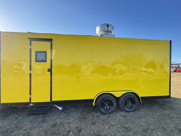 Yellow Food Trailer 8X20 - Image 11