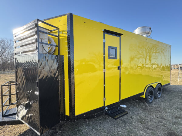 Yellow Food Trailer 8X20 - Image 12