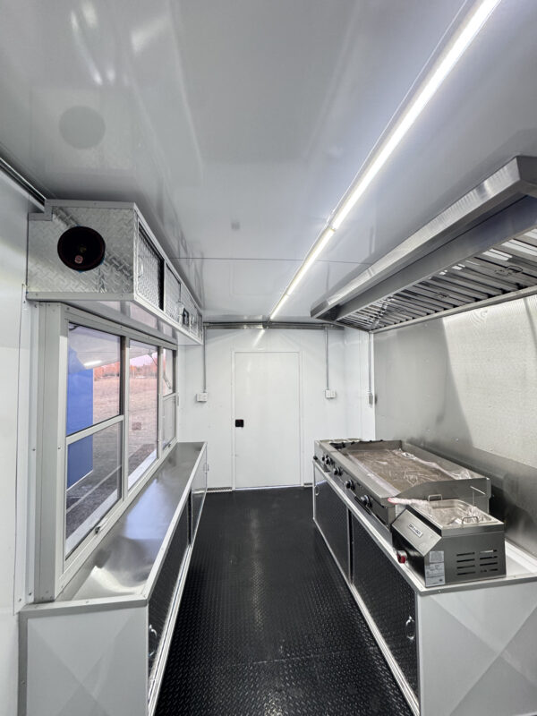 8'x16' Red Food Trailer - Image 21