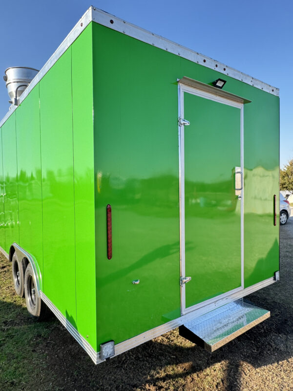 8'x18' Green Food Trailer - Image 12