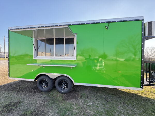 8'x18' Green Food Trailer - Image 10