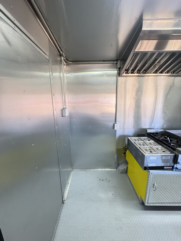 8'x16' Yellow Food Trailer - Image 25