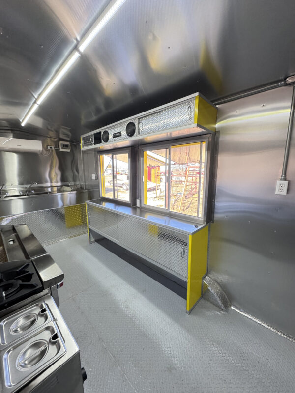 8'x16' Yellow Food Trailer - Image 23