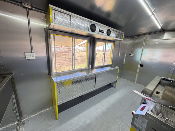 8'x16' Yellow Food Trailer - Image 15