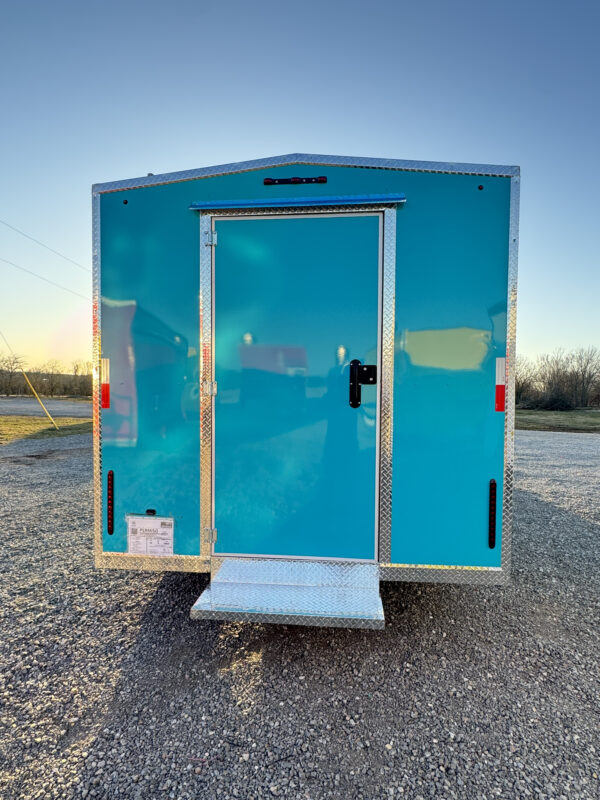 Turquoise Food Trailer 8'x16' - Image 6