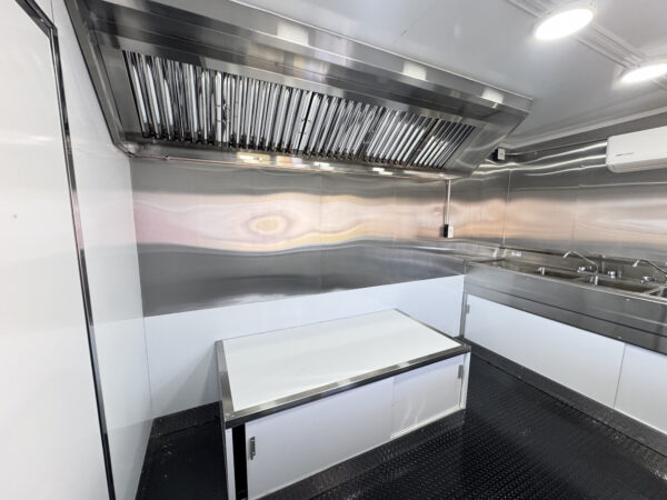 8X12 Red Food Trailer - Image 18