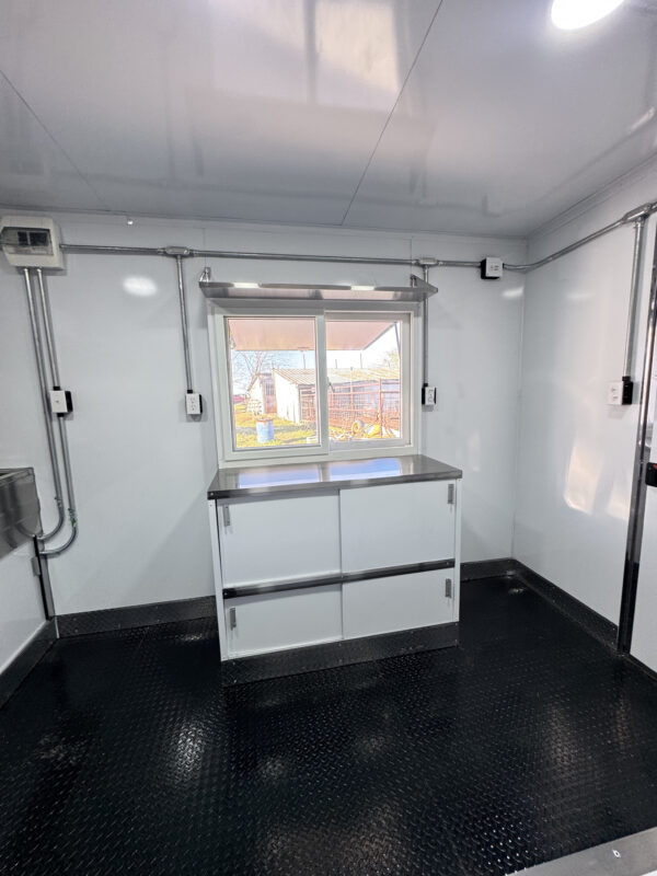 8X12 Red Food Trailer - Image 20