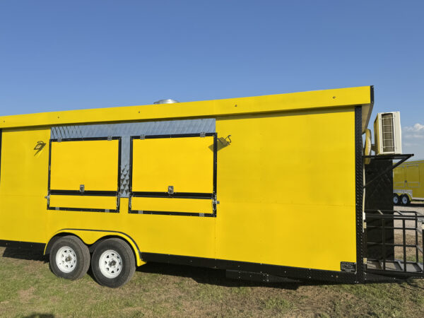 Yellow 8x20’ Food Trailer - Image 3