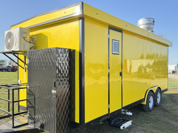 Yellow 8x20’ Food Trailer - Image 6