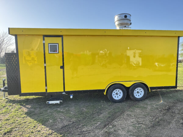 Yellow 8x20’ Food Trailer - Image 4