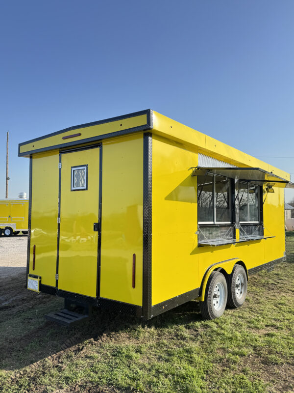 Yellow 8x20’ Food Trailer - Image 8