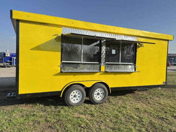 Yellow 8x20’ Food Trailer - Image 2