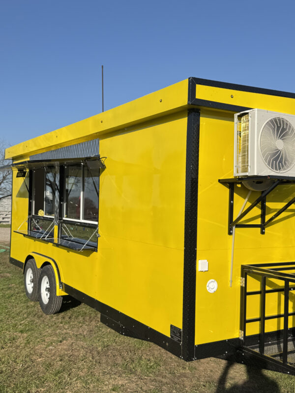 Yellow 8x20’ Food Trailer - Image 11