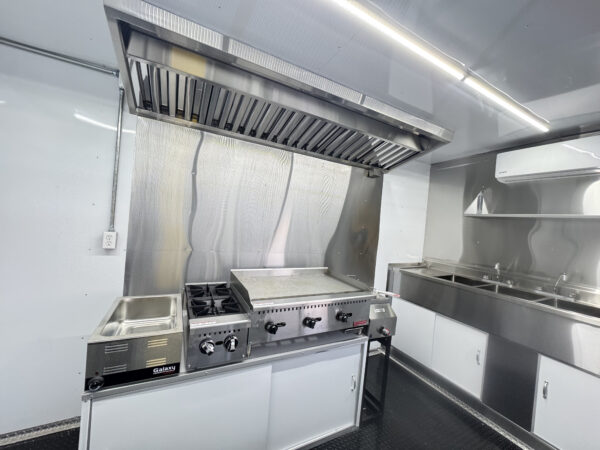 Black Food Trailer 8x14 - Image 26