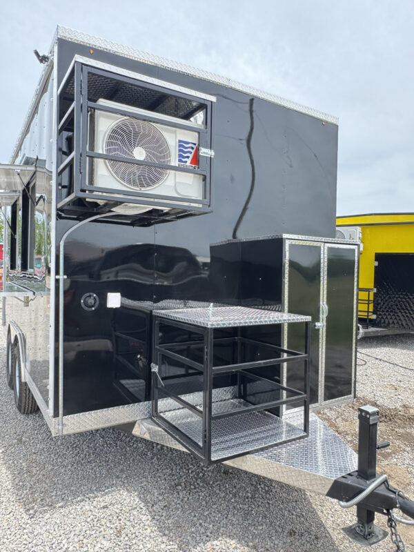 Black Food Trailer 8x14 - Image 6