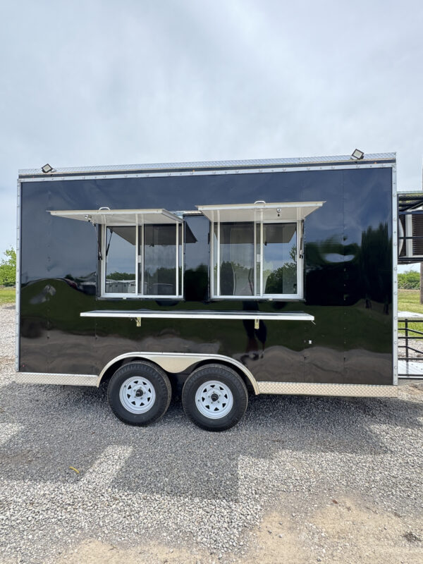 Black Food Trailer 8x14 - Image 4