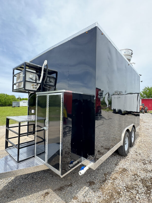 Black Food Trailer 8x14 - Image 10