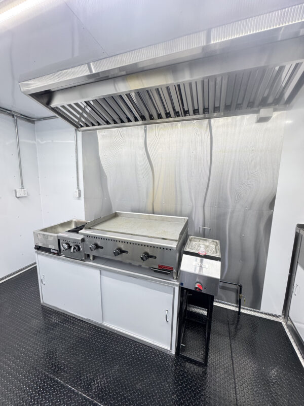 Black Food Trailer 8x14 - Image 14