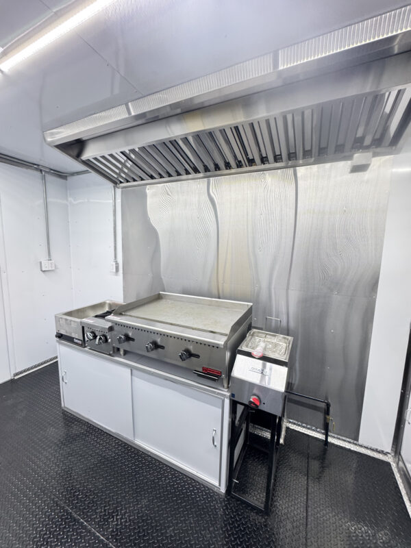 Black Food Trailer 8x14 - Image 19