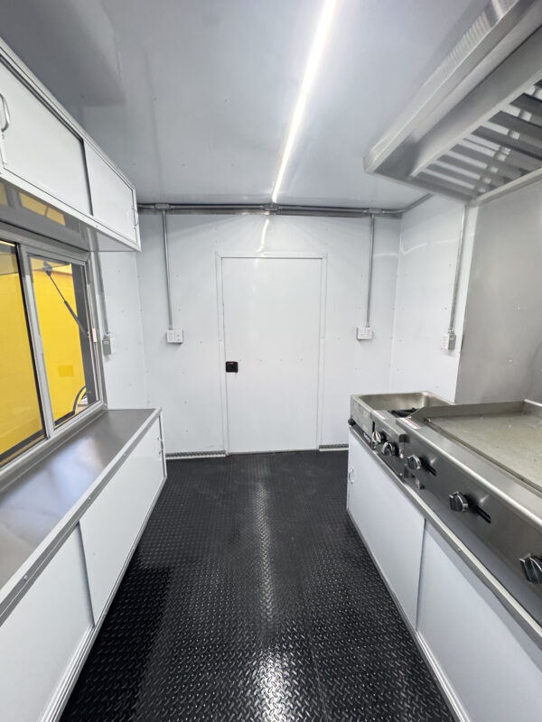 Black Food Trailer 8x14 - Image 20