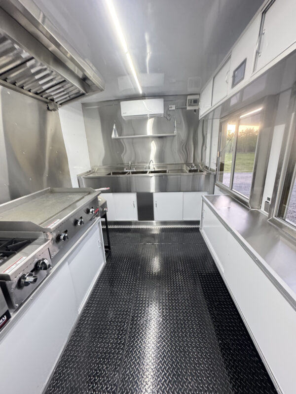 Black Food Trailer 8x14 - Image 27