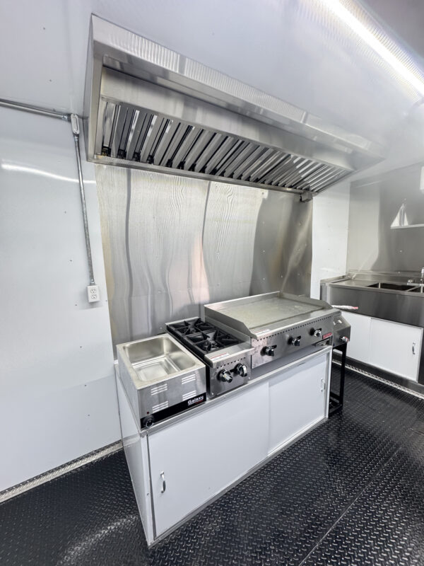 Black Food Trailer 8x14 - Image 28