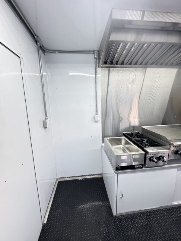 Black Food Trailer 8x14 - Image 29