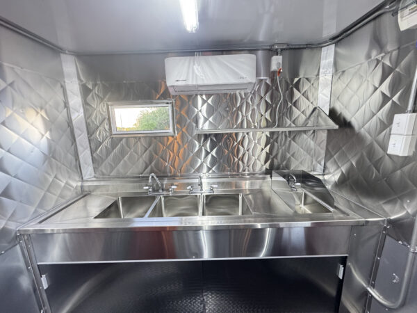 8'x16' Red Food Trailer - Image 16