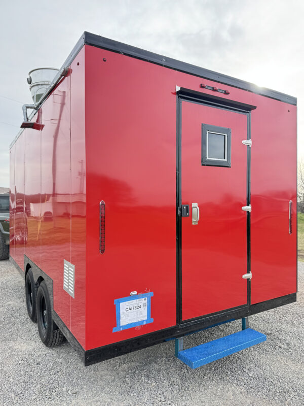 8'x16' Red Food Trailer - Image 6