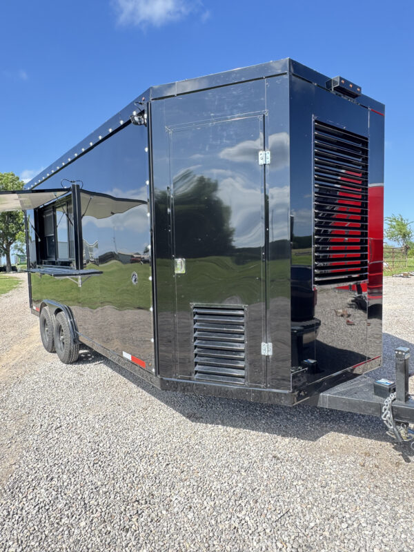 Black 8'x16' Food Trailer - Image 11