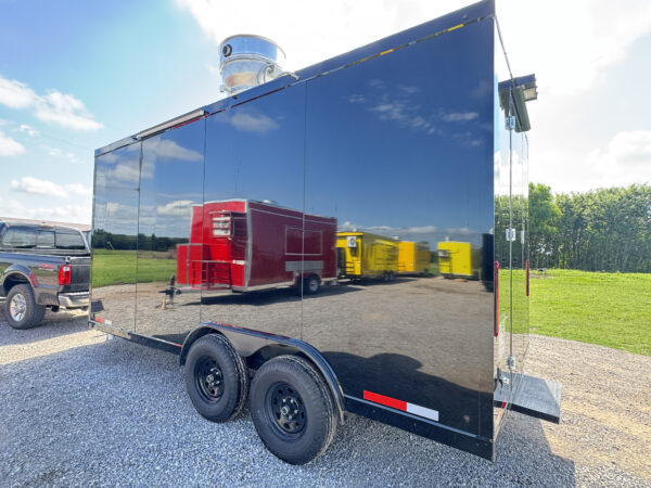 Black 8'x16' Food Trailer - Image 4