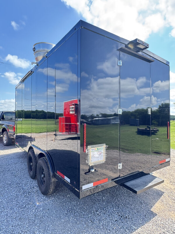 Black 8'x16' Food Trailer - Image 5