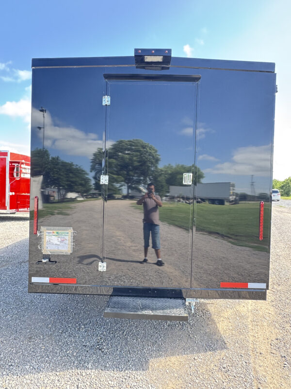 Black 8'x16' Food Trailer - Image 6