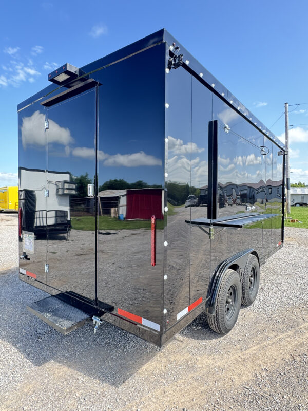 Black 8'x16' Food Trailer - Image 7