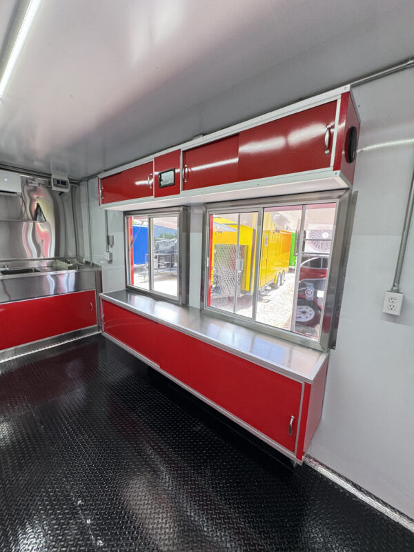 Red 8'x16' Food Trailer - Image 18